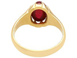 1900s Antique Garnet Ring in Yellow Gold UK