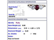 Ruby and Diamond Three Stone Ring