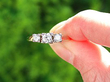 Vintage 0.64 Carat Three Stone Diamond Ring
