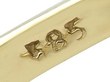 0.64 Carat Three Stone Diamond Ring Hallmarked