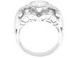 Chunky Art Deco Diamond Ring