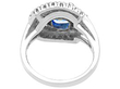 Vintage Sapphire and Diamond Ring