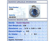 Yellow Gold Sapphire and Diamond Pendant Grading 