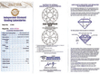 Vertical 5 Stone Diamond Ring for Sale Certification 