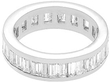 Baguette Diamond Eternity Ring in white gold