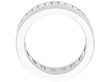 Baguette Diamond Eternity Ring side view