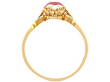 1900s Ladies Gold Garnet Ring for Sale UK