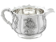 Chinese Silver Cream Jug and Sugar Bowl