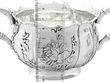 Chinese Silver Cream Jug and Sugar Bowl