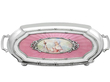 Antique Enamel and Silver Tray UK