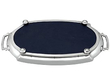 Antique Enamel and Silver Tray UK