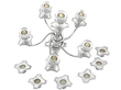 Antique Silver Candelabra