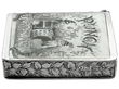19th Century Silver & Enamel Vesta Case