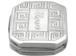 Greek Decoration Vinaigrette Silver Box