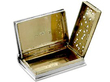 Antique William IV Sterling Silver Book Vinaigrette Open