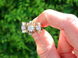 Unisex Antique Rose Gold Solitaire