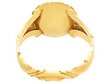 Antique Victorian Garnet Ring in Yellow Gold