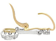 Dutch Cut Diamond Earrings  Antique 