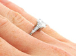 Vintage 1.55ct Diamond Solitaire with Baguettes 