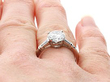 Vintage 1940s 1.55 ct Diamond Solitaire Ring