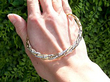 Vintage 18ct Gold Diamond Necklace Outside