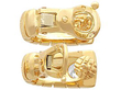 18ct Yellow Gold Hoop Earrings with Diamonds