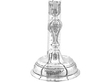 Georg Jensen Candle Holders Size