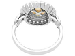 Edwardian Pearl and Diamond Target Ring