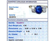 1950s Oval Sapphire Diamond Ring for sale