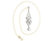 Antique Edwardian Multi Diamond Pendant