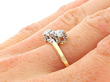 Diamond Ring Wearing