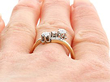 Diamond Ring Wearing