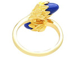 Lapis Lazuli Yellow Gold Ring