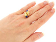 Lapis Lazuli Yellow Gold Ring