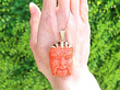 Vintage Carved Face Coral Pendant Outtside