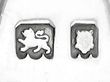 Antique Sterling Silver Nut Crackers by Mappin and Webb Hallmarks