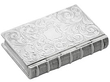 Antique Silver Book Vinaigrette