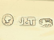 Antique Silver Book Vinaigrette
