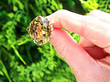 Vintage Smoky Quartz Ring for Sale Outsdie