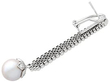 Multi Strand Diamond Drop Earrings with Pearls