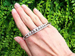 9 Diamond Bracelet in White Gold for Sale Outside