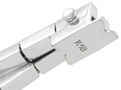 9 Diamond Bracelet in White Gold for Sale Clasp
