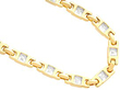 Vintage 18ct Yellow Gold Multi Diamond Necklace for Sale UK