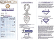 Enamel Brooch with Diamonds Certificate
