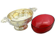 Antique Red Glass Dish