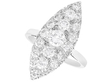 Vintage Marquise Shaped Diamond Cluster Ring