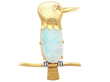 Vintage Opal Bird Brooch for Sale