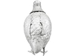 1920s antique partridge sugar box in silver for sale
