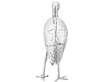 Large Antique Silver Stork Sugar Box