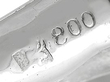 Large Antique Silver Stork Sugar Box Hallmarks 